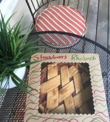 Michigan Strawberry-Rhubarb Pie